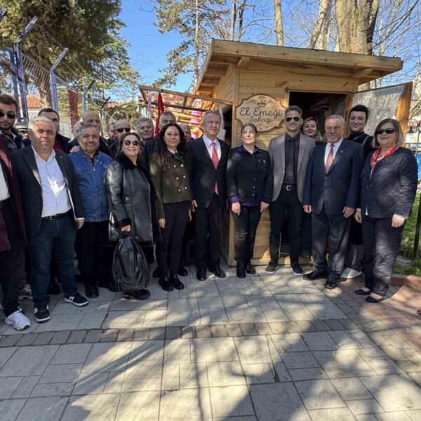 El emeği ürünlerinin sergilendiği Çaycuma'daki 'El Emeği Sokağı'-3