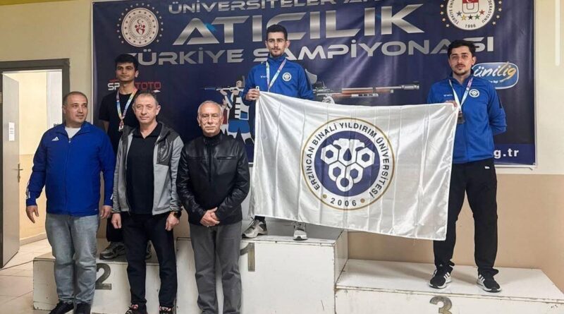 Erzincanlı atıcılık sporcusu Türkiye rekorunu kırdı 1