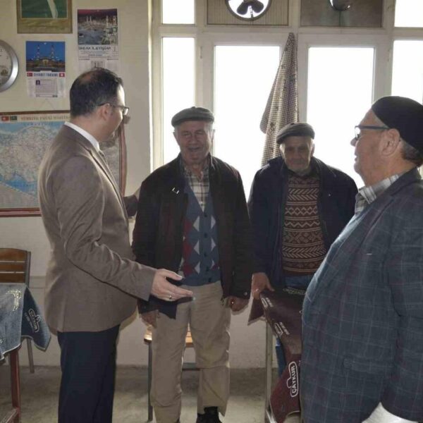 Eskihisar Mahallesi sakinleri, Sultanhisar Kaymakamı Ali Ekber Ateş'i karşıladı.-4