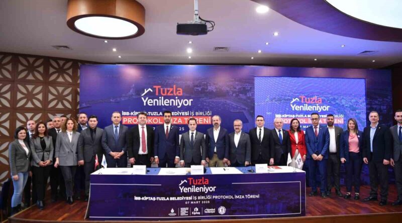 İBB, KİPTAŞ ve Tuzla Belediyesi Deprem Riskine Karşı Ortak Çalışma Protokolleri İmzaladı 1