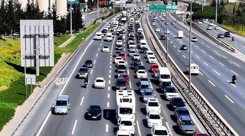 İstanbul’da trafik yoğunluğu 1