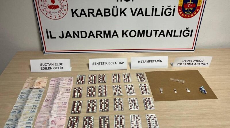 Karabük ve Safranbolu'da Jandarma Operasyonu: Çok Sayıda Uyuşturucu Hap Ele Geçirildi 1