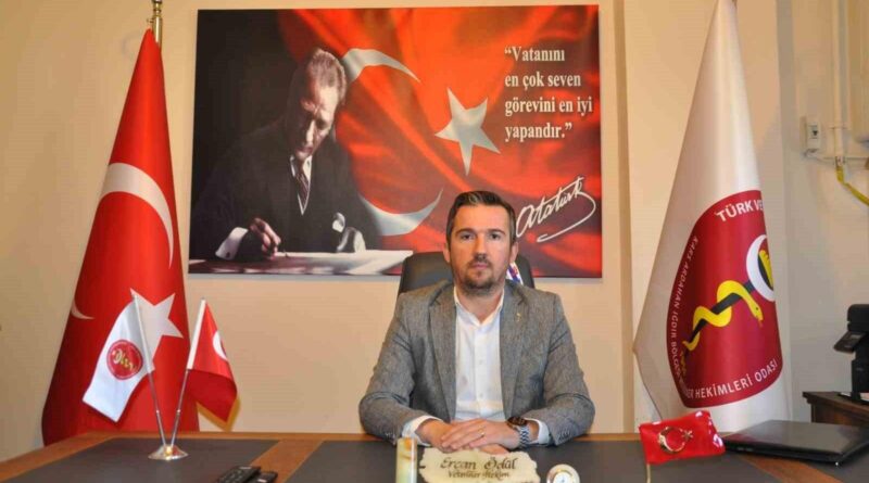 Kars Veteriner Hekimleri Odası Başkanı Ödül’ün Dünya Tüberküloz Günü açıklaması 1