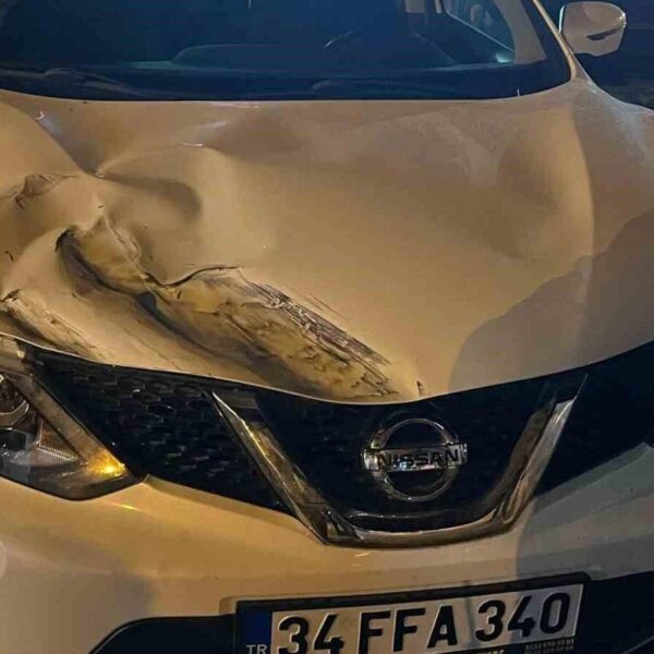 Kazada zarar gören otomobiller