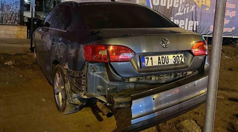 Kırıkkale'de Çarpışan İki Araçta 1 Yaralı 9