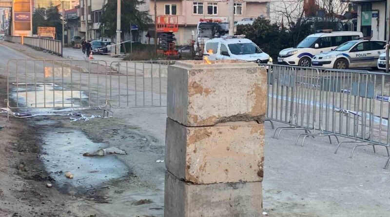 Kocaeli Kartepe'de 5 Gün Süren Gaz Yangını Betonla Kontrol Altına Alındı 3
