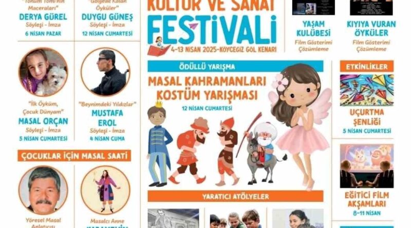 Köyceğiz’de Çocuk Kitapları Kültür ve Sanat Festivali başlıyor 8