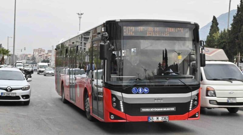 Manisa’da bayramda toplu taşıma ücretsiz 1