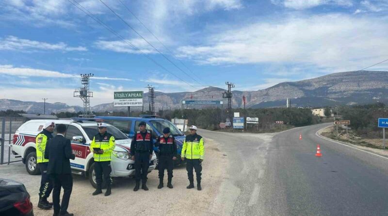 Mersin Mut'ta Trafik Güvenliği Denetimleri 1