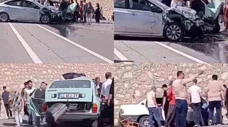 Mersin’de 3 otomobilin karıştığı kazada 1 kişi öldü, 9 kişi yaralandı 1