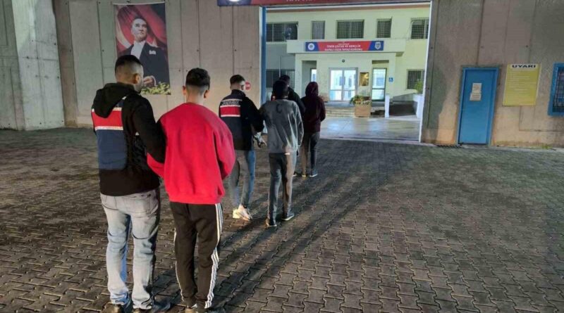 Metal sac hırsızları jandarmaya yakalandı 1