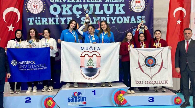 Muğla Sıtkı Koçman Üniversitesi Okçuluk Takımı ÜNİLİG Şampiyonu Oldu 1