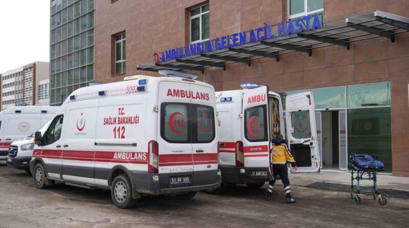 Niğde'de Çatıda Elektrik Çarpması Sonucu Yaralı 1