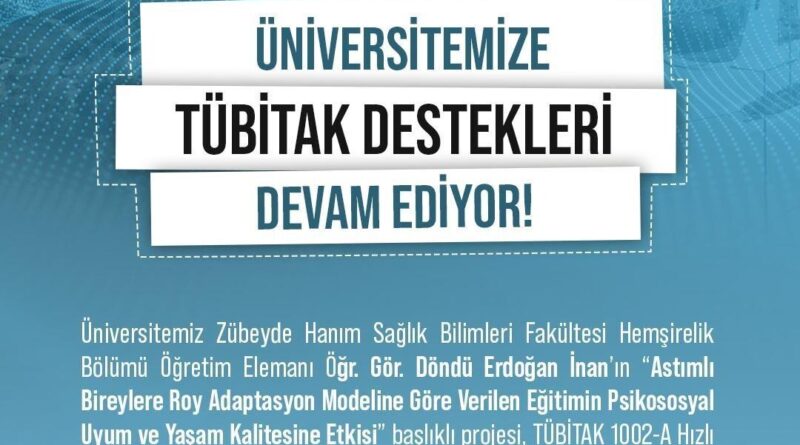 Niğde Ömer Halisdemir Üniversitesi'nden Astım Eğitimi Projesi TÜBİTAK Desteği Alıyor 1
