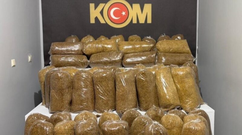 Niğde’de kaçak tütün operasyonu: 2 kişi tutuklandı 1