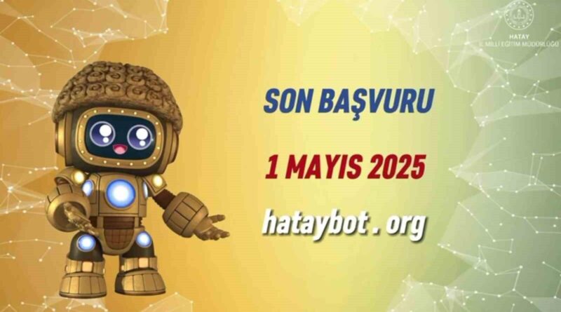 Ödüllü Hatay robot yarışması başlıyor 1