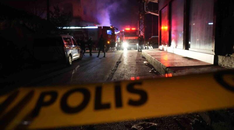 Samsun'da Kereste İmalathanede Yangın 4