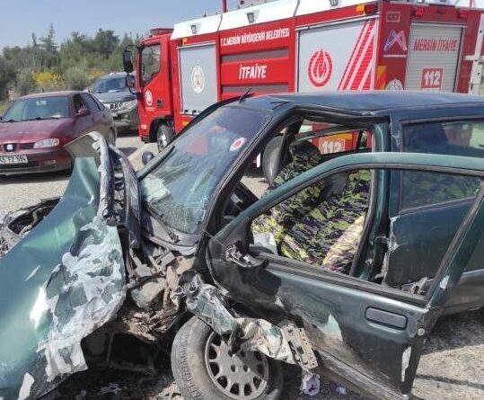 Tarsus’ta trafik kazasında 1 kişi yaralandı 1