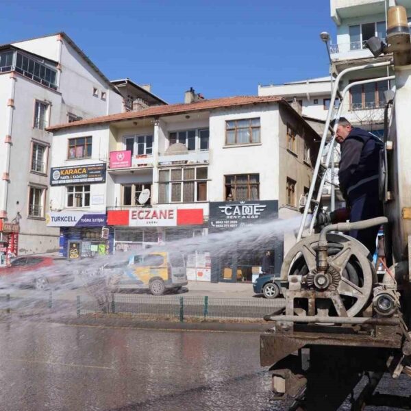 Tazyikli Su ile Temizlenen Oltu Cadde-4