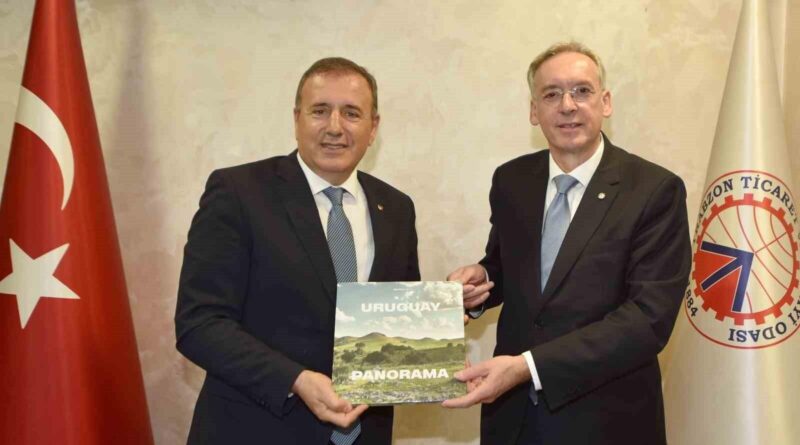 Uruguay’dan Trabzon’a ticaret köprüsü kurulması için geldiler 1