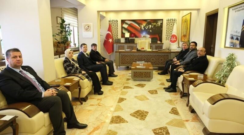 Vali Aydoğdu müftülüğün projeleri hakkında bilgilendirildi 1