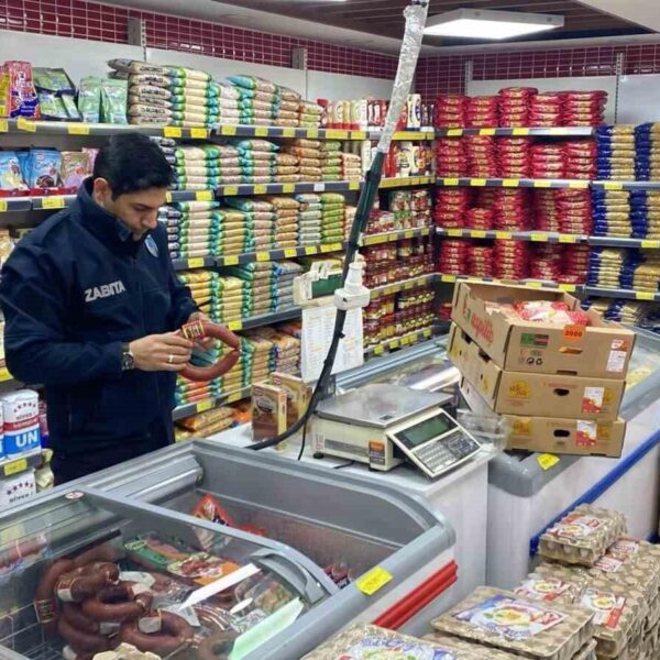 Zabıta ekiplerinin market kontrolü-1