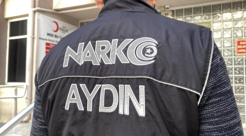 Aydın'da uyuşturucu operasyonu: 2 tutuklama 1