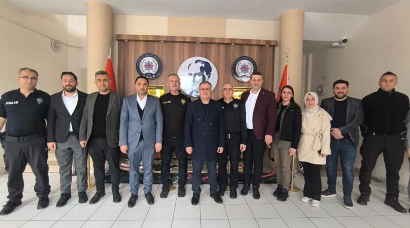 Başkan Özdoğan'dan Güldaş'a ziyaret 1