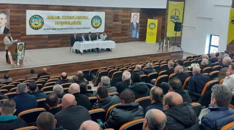Bayburt Kredi ve Kefalet Kooperatifi’nin mali kongresi yapıldı 1
