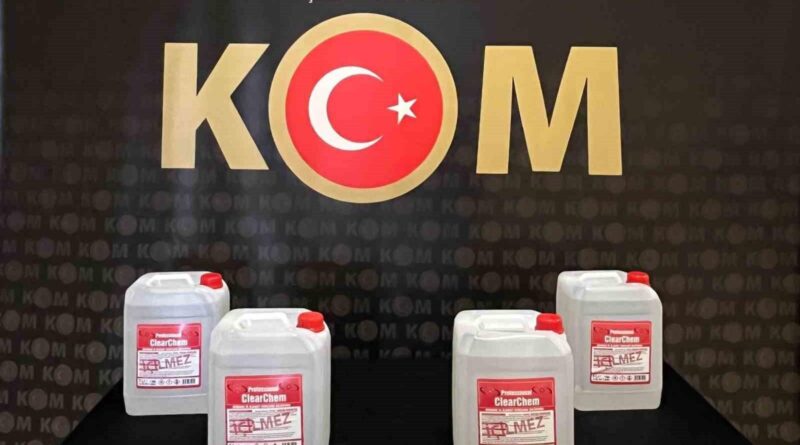 Bayburt’ta 20 litre kaçak etil alkol ele geçirildi 1