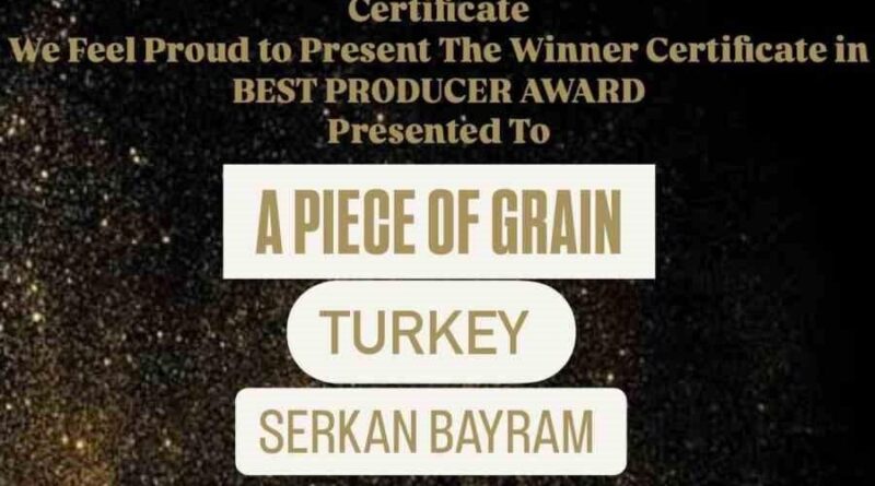 "Buğday Tanesi"ne Uluslararası Paris Film Festivali’nden ödül 4