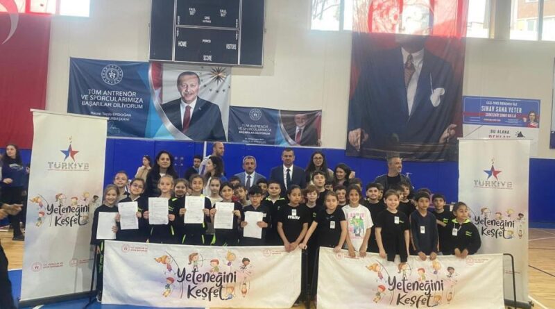 Çorlu’da çocuklar yetenek taraması ile spora yönlendiriliyor 1