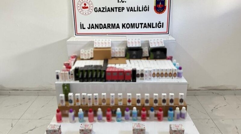 Gaziantep'te 1 milyon TL değerinde kaçak parfüm ele geçirdi 1