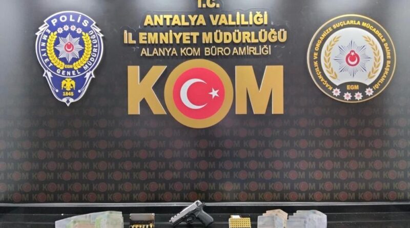 Gazipaşa’da suç örgütüne şafak operasyonu: 7 gözaltı, 3 tutuklama 1