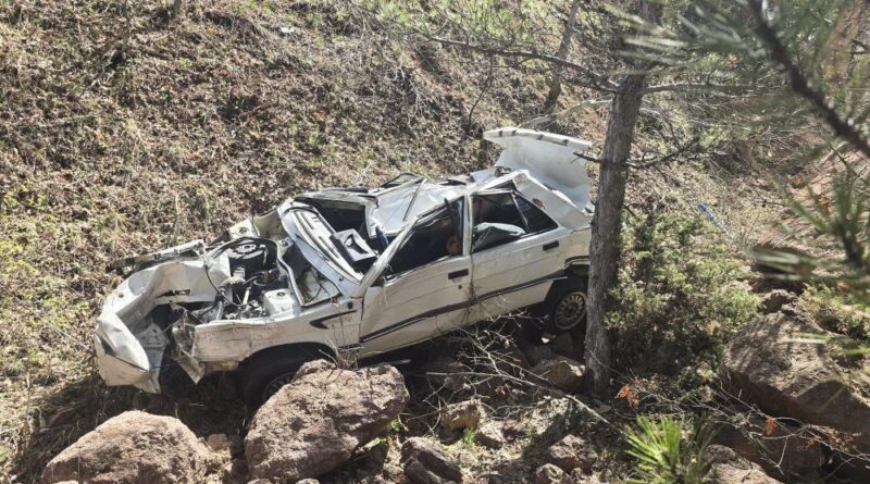 Hisarcık'ta trafik kazası: 1 yaralı 1