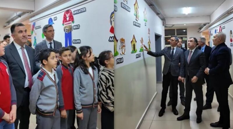 "İngilizce Sokağı Projesi", Vali Eldivan tarafından yerinde incelendi 1