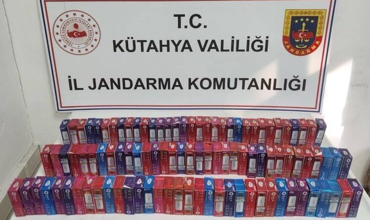 Jandarmadan kaçak elektronik sigara operasyonu 1