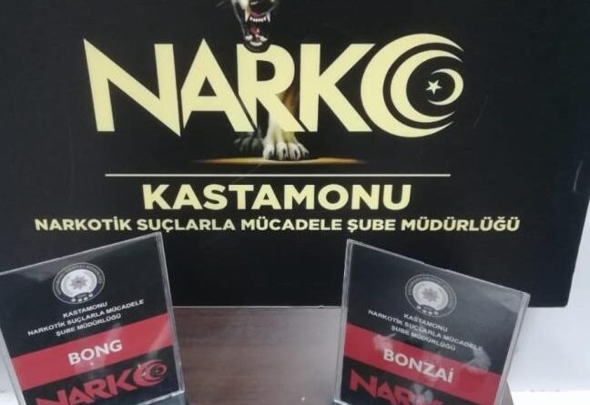 Kastamonu'da uyuşturucuyla yakalanan şahıs gözaltına alındı 1
