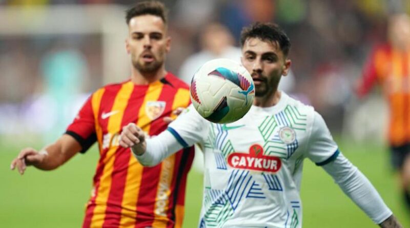 Kayserispor'un en golcüsü Nazon 1