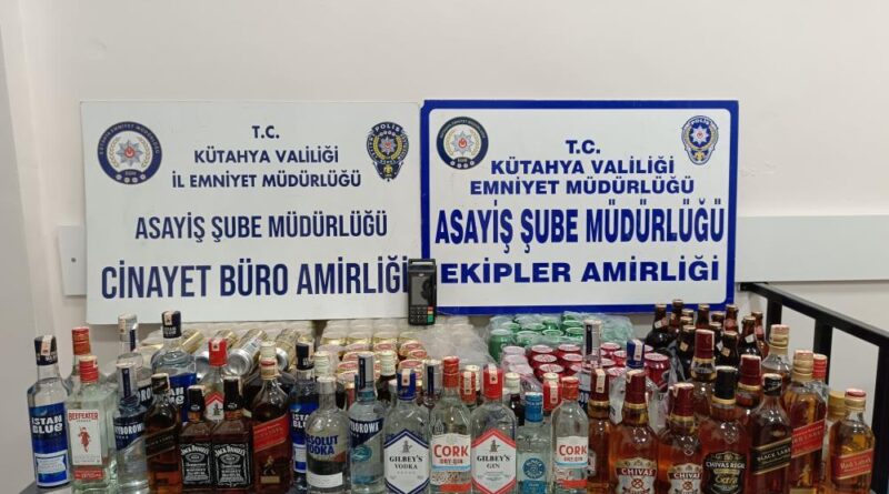 Kütahya’da perakende alkol satışı yapan şahsa 120 bin 482 TL para cezası 1