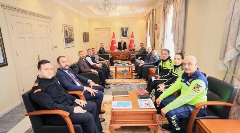 Muğla’da asayiş ve koordinasyon toplantısı gerçekleştirildi 1