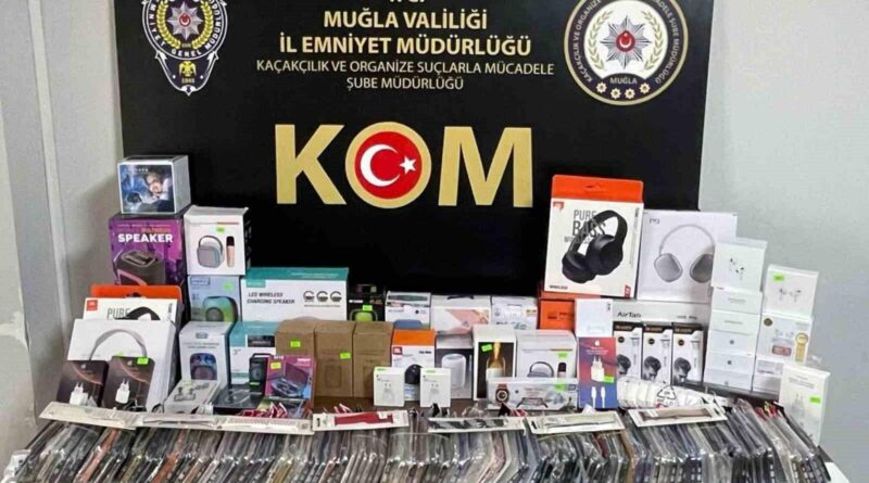 Ortaca’da ‘Gümrük Kaçağı’ ürün operasyonu 1