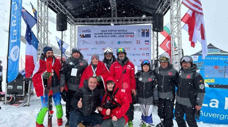 Otizmli özel sporcular, Dünya Kayak Şampiyonası’nda 3 madalya kazandı 1