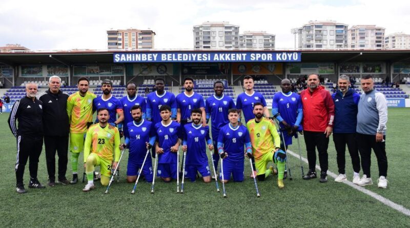 Şahinbey Ampute'den şampiyonluk yolunca önemli galibiyet: 2-1 1