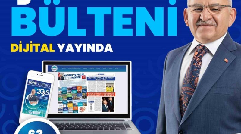 Şehir Bülteni’nin 63’üncü sayısı dijital ortamda okuyucu ile buluştu 1