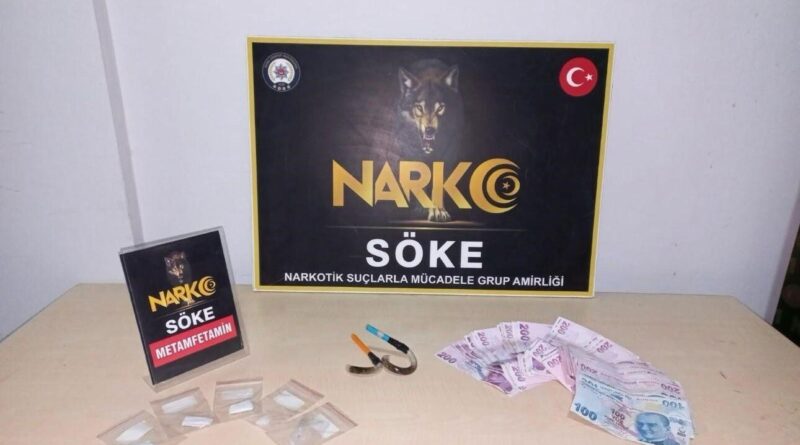 Söke’de narkotik polisleri uyuşturucuya geçit vermedi 1