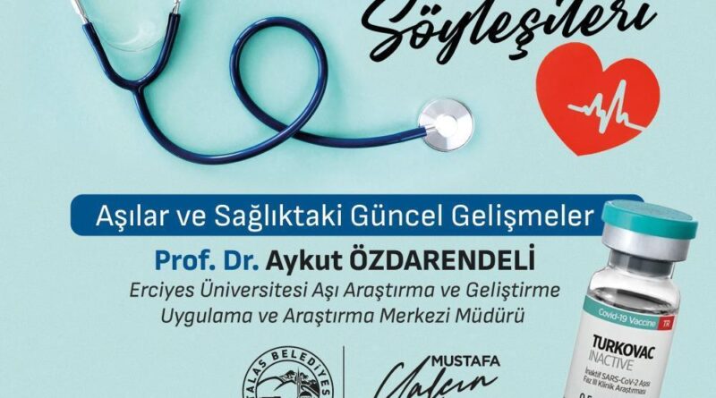 ‘Talas'ta Sağlık Var’ söyleşileri sürüyor 1