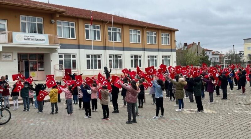 Tavşanlı Dağçeşme İlkokulu'nda 23 Nisan Coşkusu şimdiden başladı 1