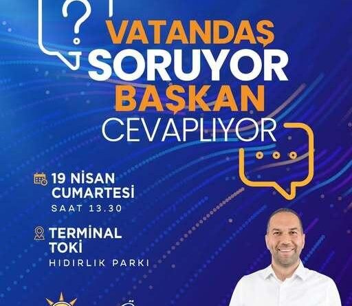 'Vatandaş Soruyor, Başkan Cevaplıyor' programı ile sorular doğrudan Başkan Özdemir’e sorulacak 1