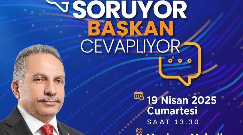 Vatandaş soruyor, Başkan Yalçın cevaplıyor 1